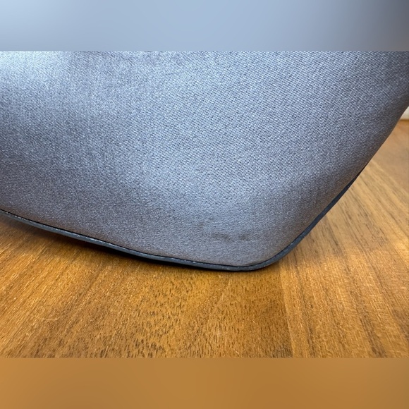 L.A.M.B. Gray Satin Heels – Size 9.5 – Elegant Designer Pumps - Picture 12 of 12